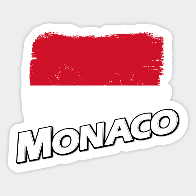 Monaco flag Sticker by PVVD